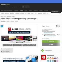 Slider Revolution Responsive jQuery Plugin by themepunch