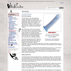 Revolution - Silicone Sex Toys @ VibeReview