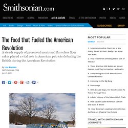 The Food that Fueled the American Revolution