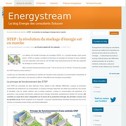 STEP : la révolution du stockage d’énergie est en marche