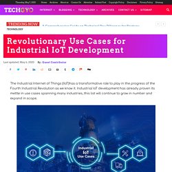 Top Use Cases For Industrial IoT Development
