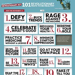 101 Revolutionary Ways to Be Healthy