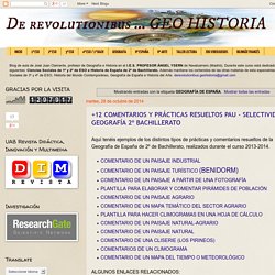 De revolutionibus ... GEO HISTORIA: GEOGRAFÍA DE ESPAÑA