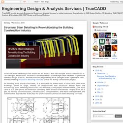 CAD Designs: Fabricators, Architects & Engineers are leveraging the Benefits of Structural Steel Detailing