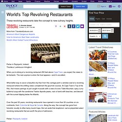 s Top Revolving Restaurants