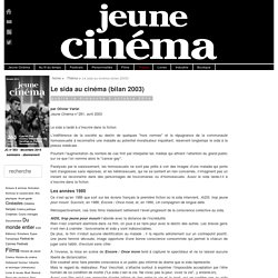 Revue Jeune Cinema