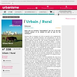 Revue Urbanisme