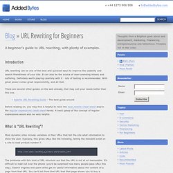 URL Rewriting for Beginners