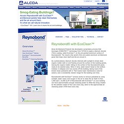 s Reynobond® with EcoClean™, Powered by Hydrotect™