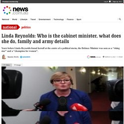 Linda Reynolds: Who is the defence minister of Australia and what does she do, family and army details