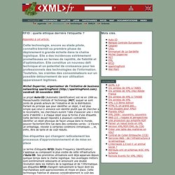 RFID : quelle éthique derrière l'étiquette ?