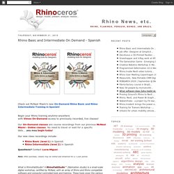 Rhino News, etc.