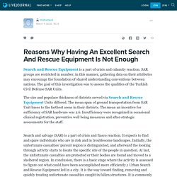 Reasons Why Having An Excellent Search And Rescue Equipment Is Not Enough : rhothetaint — LiveJournal