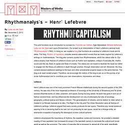 Rhythmanalysis – Henri Lefebvre