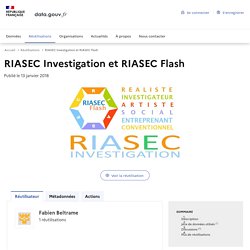 RIASEC Investigation et RIASEC Flash