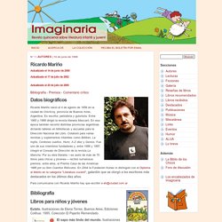 Ricardo Mariño - Imaginaria No. 1 - 16 de junio de 1999