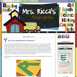 Mrs. Ricca's Kindergarten: March 2014