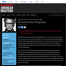 Richard Avedon Biography