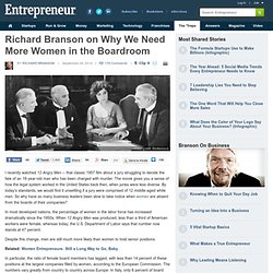 Richard Branson on Why We Need More Women in the Boardroom