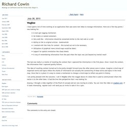 Richard Cowin: WagBee