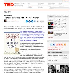 Richard Dawkins' "The Selfish Gene"