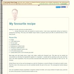 Richard J. Hodgkiss' favourite recipe