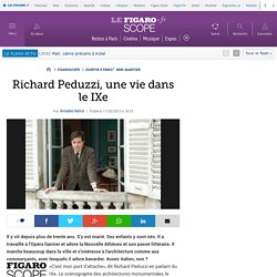Richard Peduzzi, une vie dans le IXe