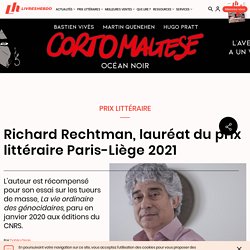 Richard Rechtman, lauréat du prix littéraire Paris-Liège 2021...