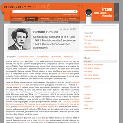 Richard Strauss : Biographie - ircam.fr