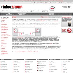 Richer Sounds - The UK's Hi-Fi, Home Cinema & TV Specialists!