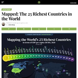 Mapped: The 25 Richest Countries in the World - Visual Capitalist