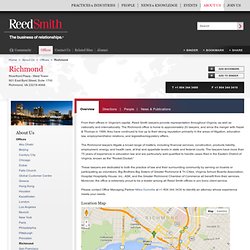 Richmond - Offices - About Us - Reed Smith