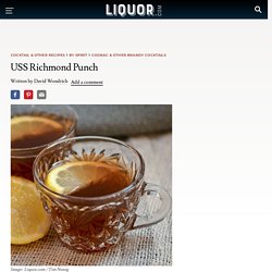 USS Richmond Punch Cocktail Recipe