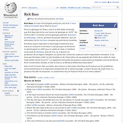 Wikipedia - Rick Bass
