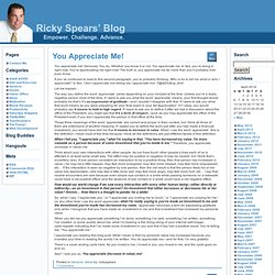Ricky Spears’ Blog