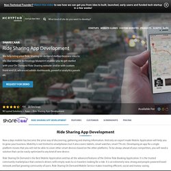 Ride Sharing App Development