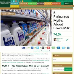 5 Ridiculous Myths About Cow’s Milk