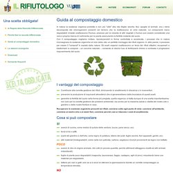 Il Rifiutologo - Guida al compostaggio domestico