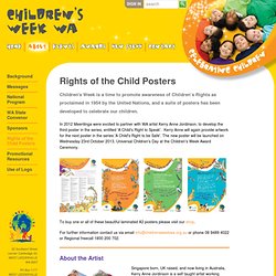 Rights of the Child Posters