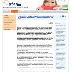 L’EFSA et l’ECDC soulignent l’importance de cuire rigoureusement les germes pour réduire le risque d’épidémies ultérieures d’E. coli O104