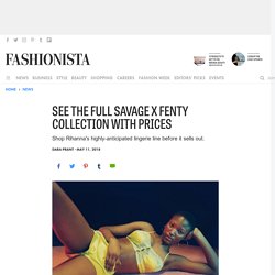 Savage X Fenty Rihanna Lingerie Collection Prices