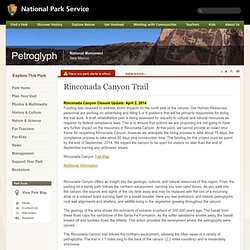 Rinconada Canyon Trail - Petroglyph National Monument