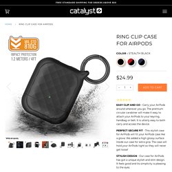 Shop RING CLIP CASE FOR AIRPODS from Catalyst Life Style