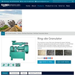 Ring-die Granulator