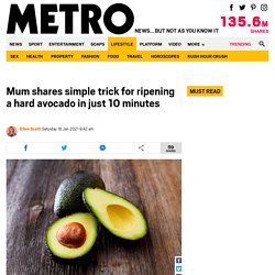 Mum shares simple trick for ripening a hard avocado in just 10 minutes