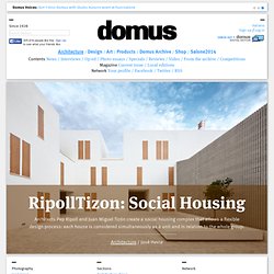 RipollTizon: Social Housing
