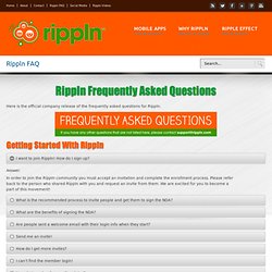 Rippln FAQ