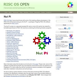 RISC OS Open: Nut Pi