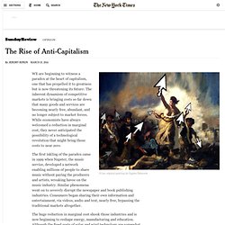 The Rise of Anti-Capitalism