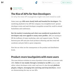 The Rise of APIs for Non Developers — Point Nine Land